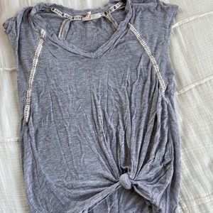 Roxy Knotted Sleeveless Top